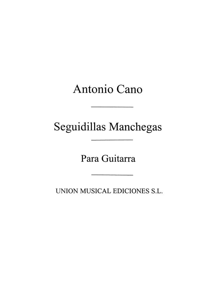 Seguidillas Manchegas